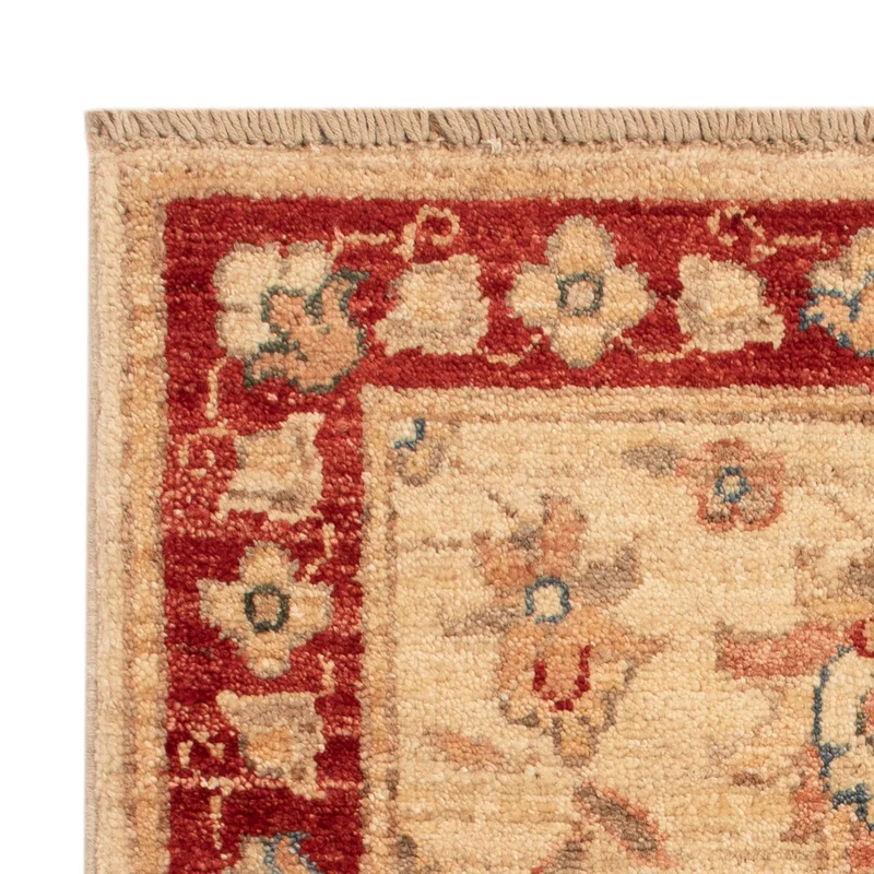 Ziegler Teppich 53x69cm - Orientteppich - beige
