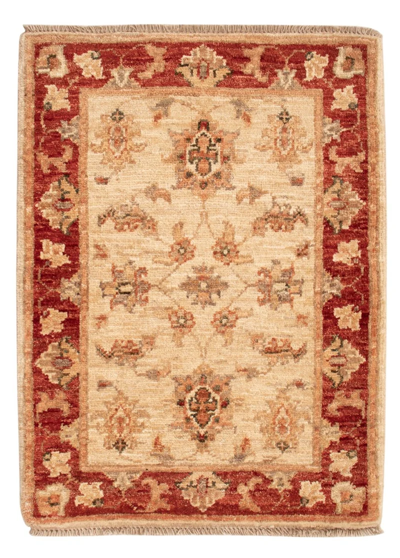Ziegler Teppich 54x72cm - Orientteppich - beige