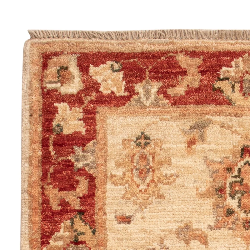Ziegler Teppich 54x72cm - Orientteppich - beige