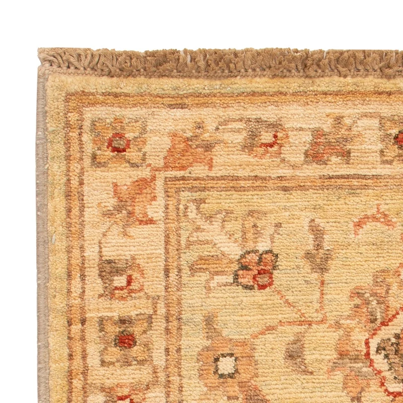 Ziegler Teppich 52x69cm - Orientteppich - beige