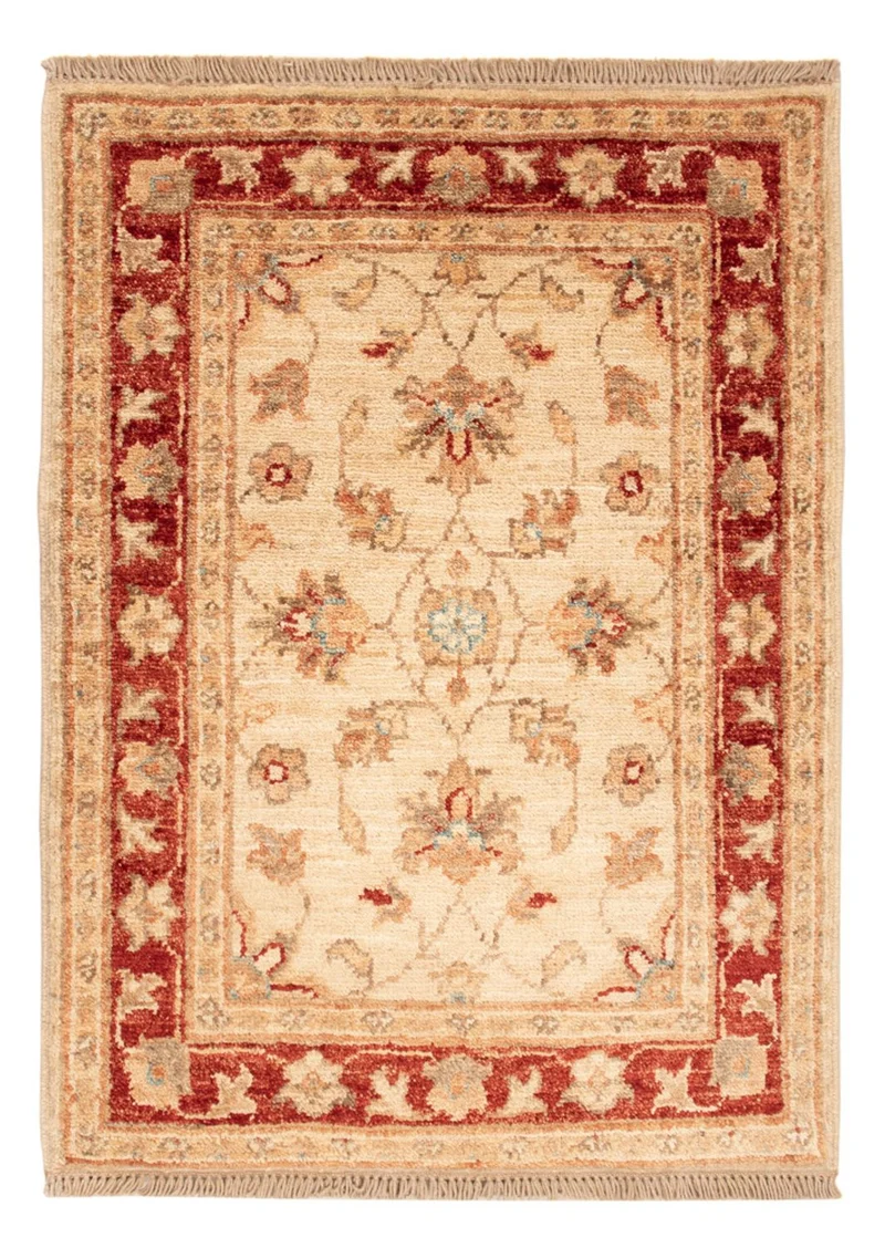 Ziegler Teppich 50x68cm - Orientteppich - beige