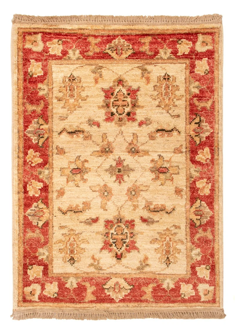 Ziegler Teppich 52x68cm - Orientteppich - beige