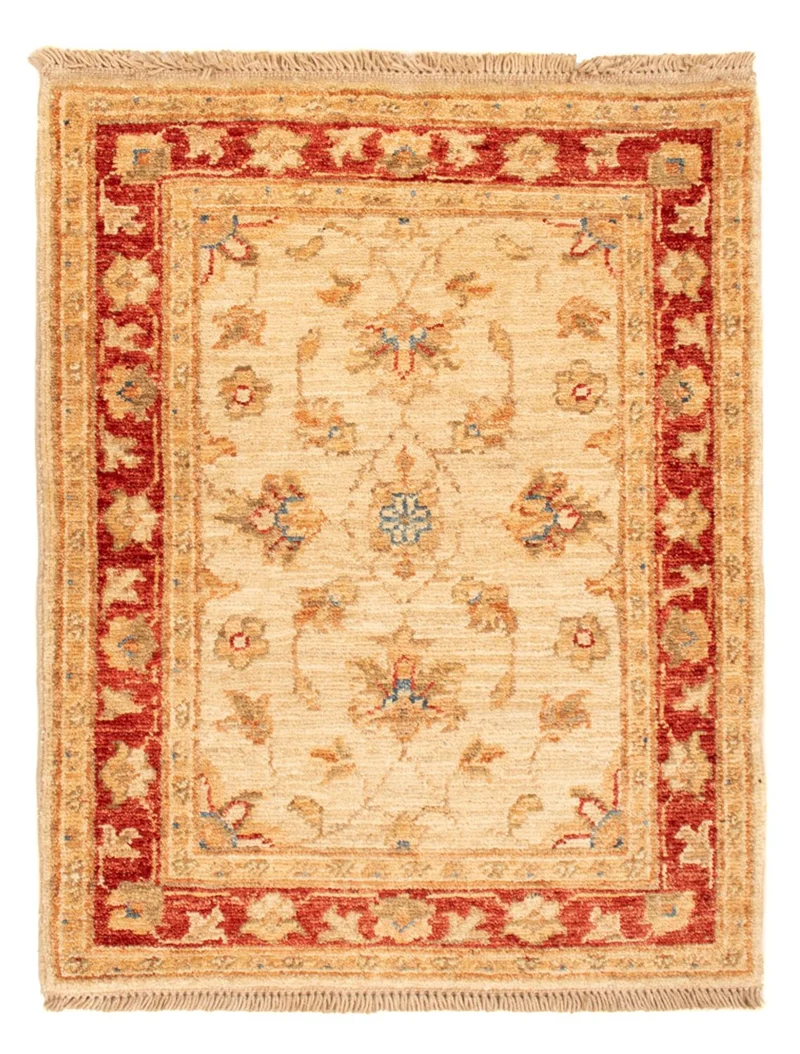 Ziegler Teppich 51x68cm - Orientteppich - beige