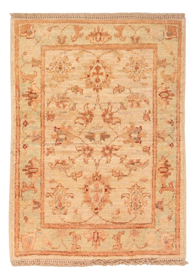Ziegler Teppich 47x68cm - Orientteppich - beige