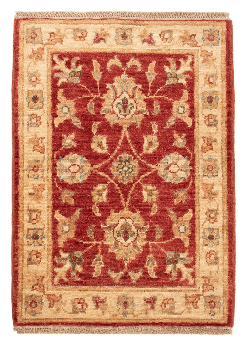 Ziegler Teppich 52x71cm - Orientteppich - rot