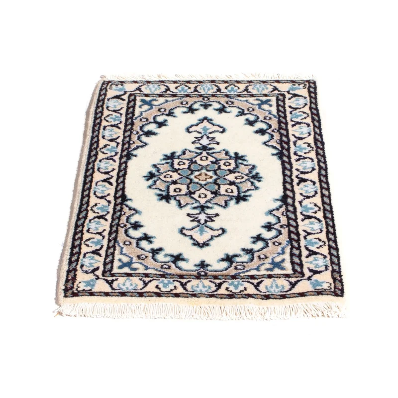 Nain - 12La Teppich 40x60cm - Perserteppich - creme