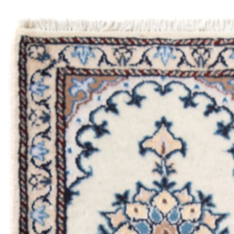 Nain - 12La Teppich 40x60cm - Perserteppich - creme