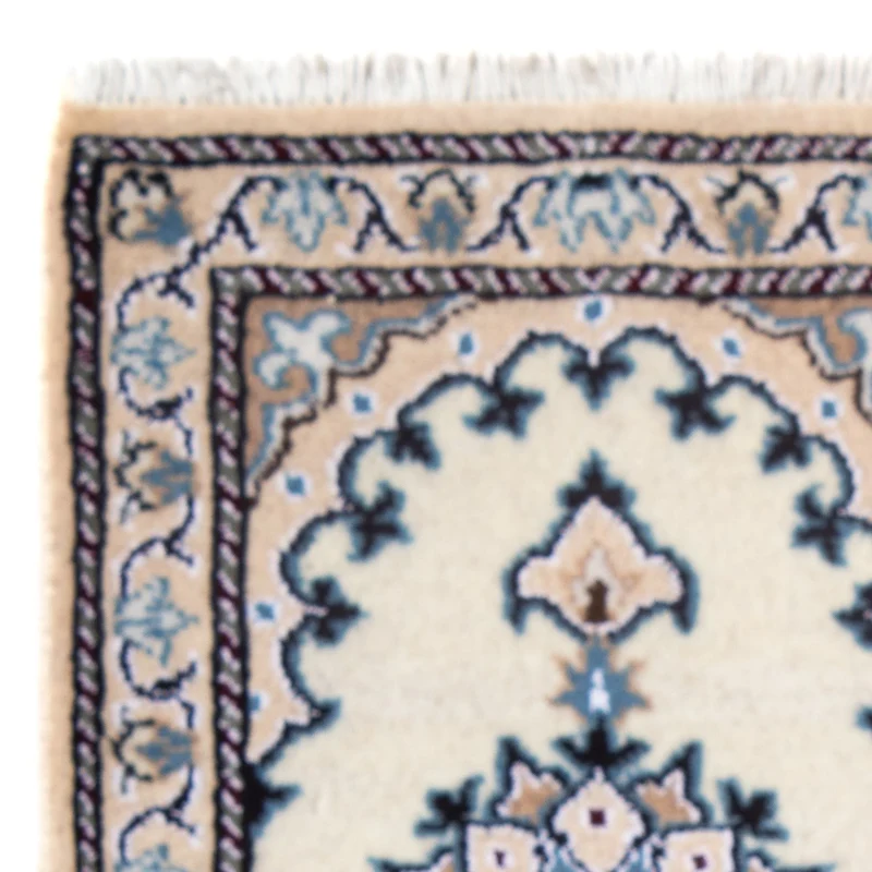 Nain - 12La Teppich 40x60cm - Perserteppich - creme