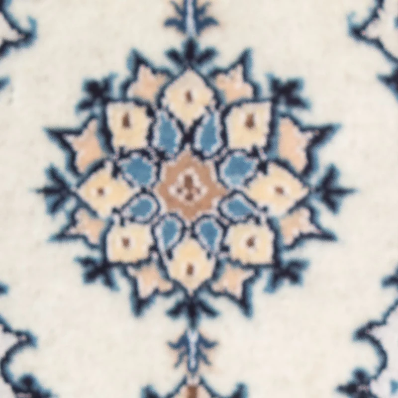 Nain - 12La Teppich 40x60cm - Perserteppich - creme