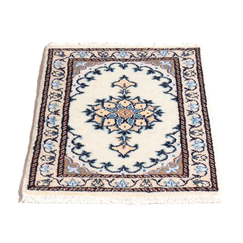 Nain - 12La Teppich 40x60cm - Perserteppich - creme