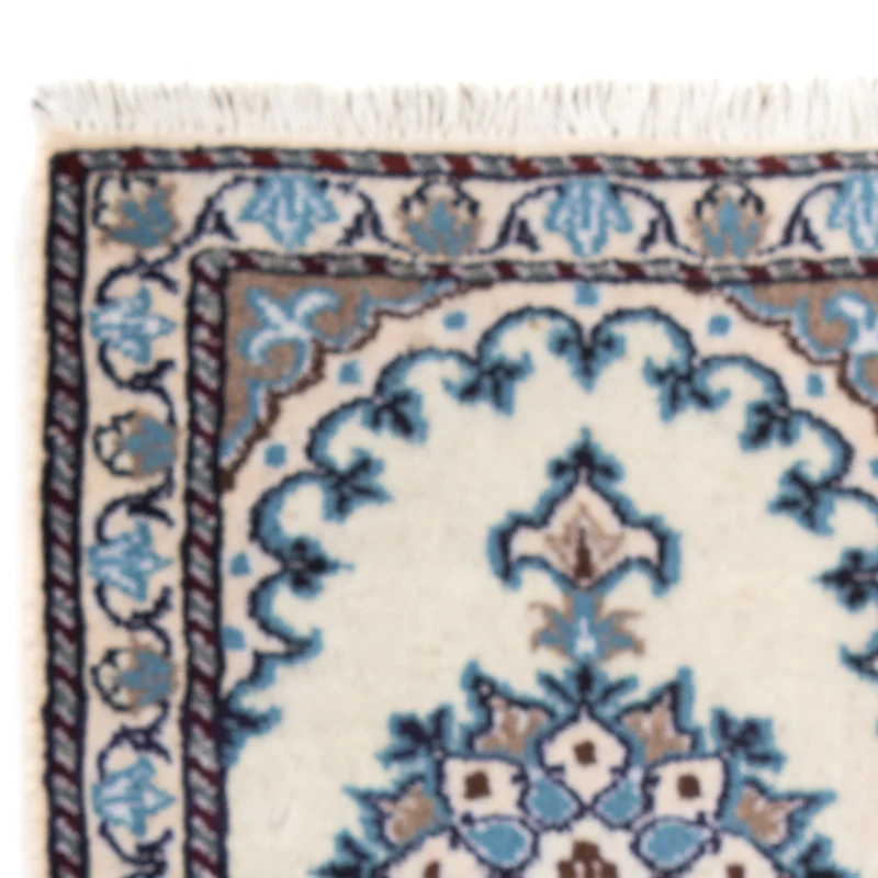 Nain - 12La Teppich 40x60cm - Perserteppich - creme