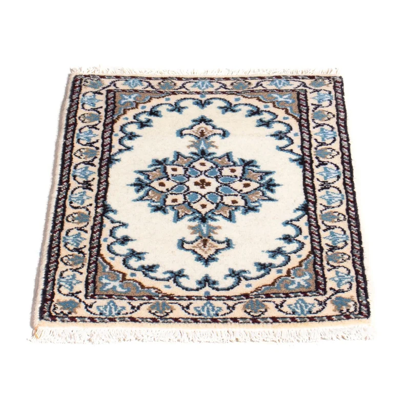 Nain - 12La Teppich 40x60cm - Perserteppich - creme