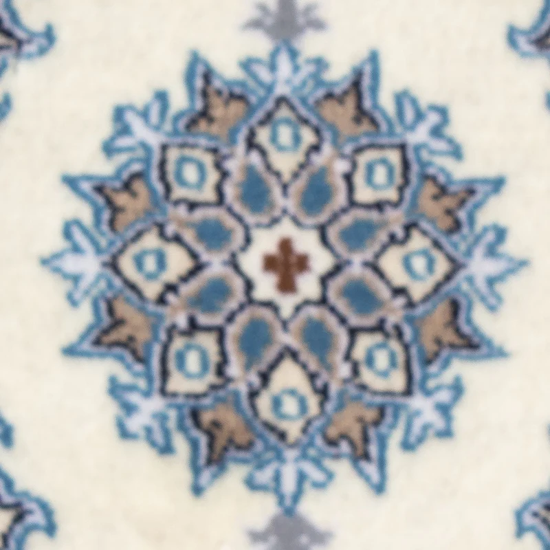 Nain - 12La Teppich 40x60cm - Perserteppich - creme