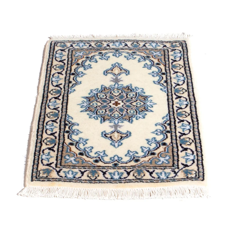 Nain - 12La Teppich 40x60cm - Perserteppich - creme