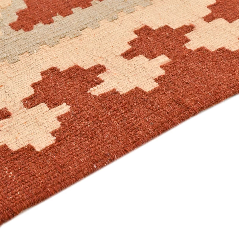 Kelim Fars Teppich 100x147cm - mehrfarbig
