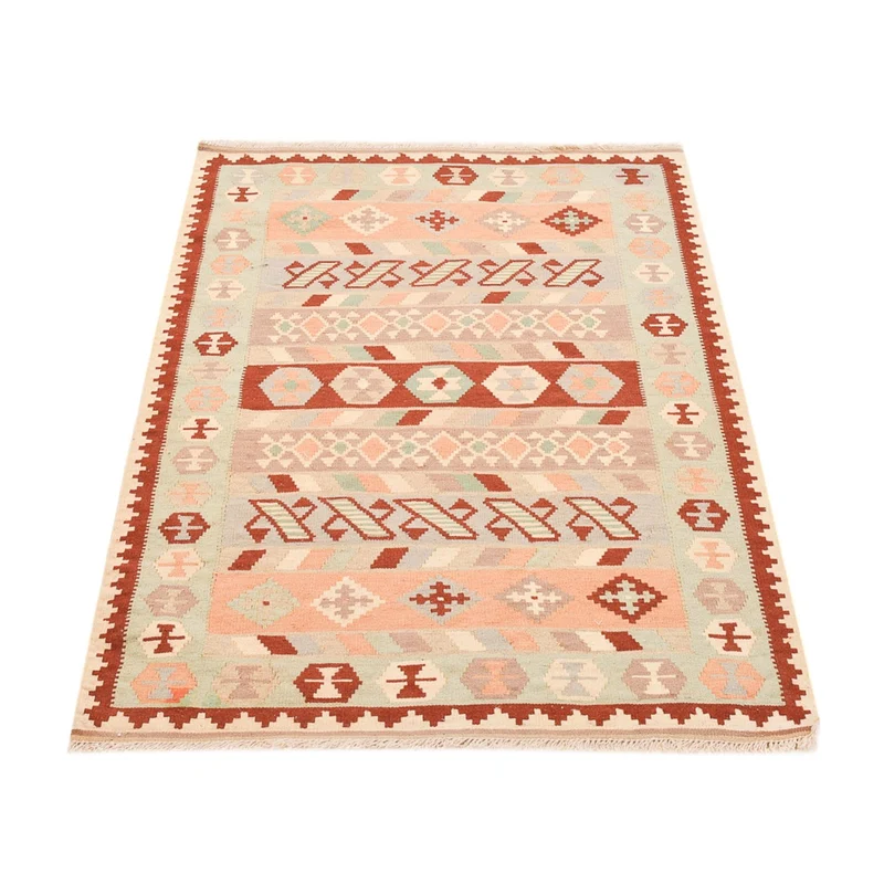 Kelim Fars Teppich 98x147cm - mehrfarbig