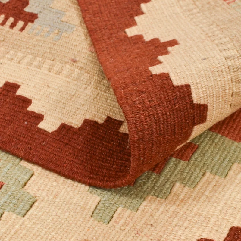 Kelim Fars Teppich 100x150cm - mehrfarbig