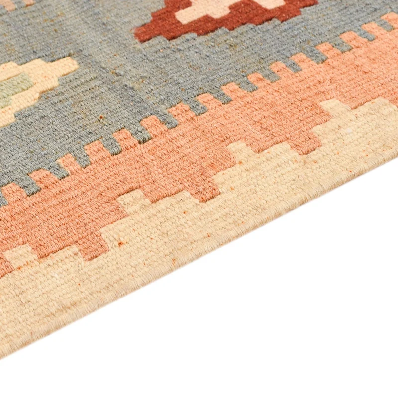 Kelim Fars Teppich 102x143cm - mehrfarbig