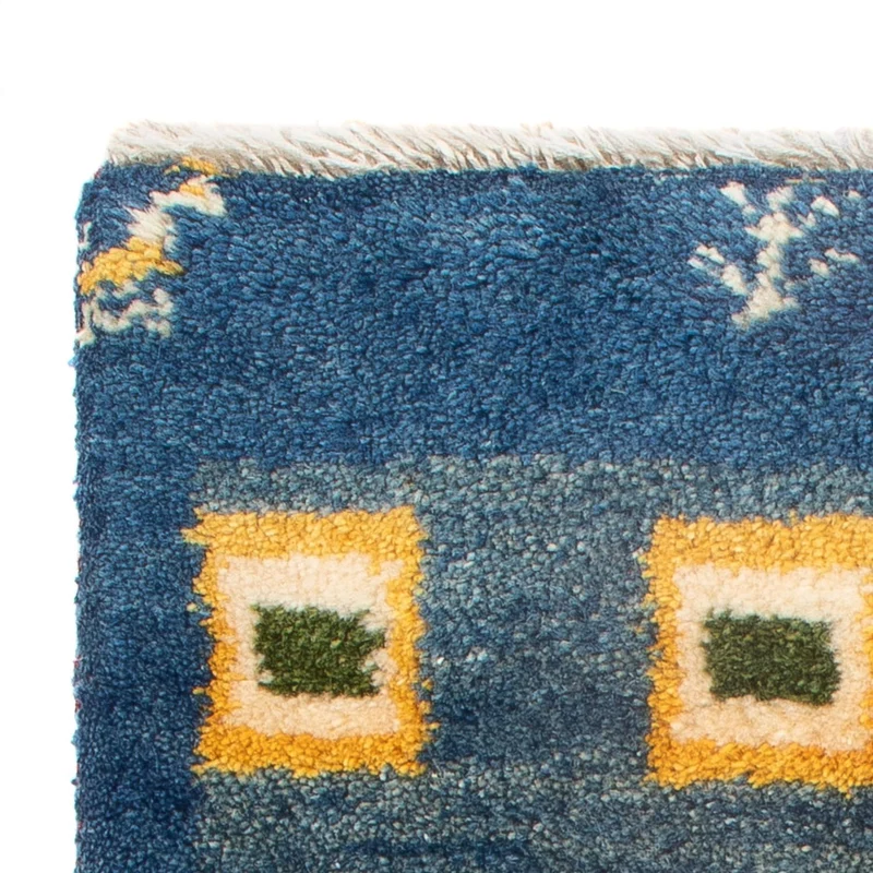 Gabbeh Persisch Teppich 40x60cm - Perserteppich Wollteppich - mehrfarbig