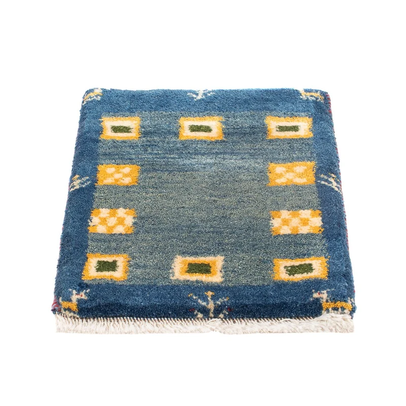Gabbeh Persisch Teppich 40x60cm - Perserteppich Wollteppich - mehrfarbig