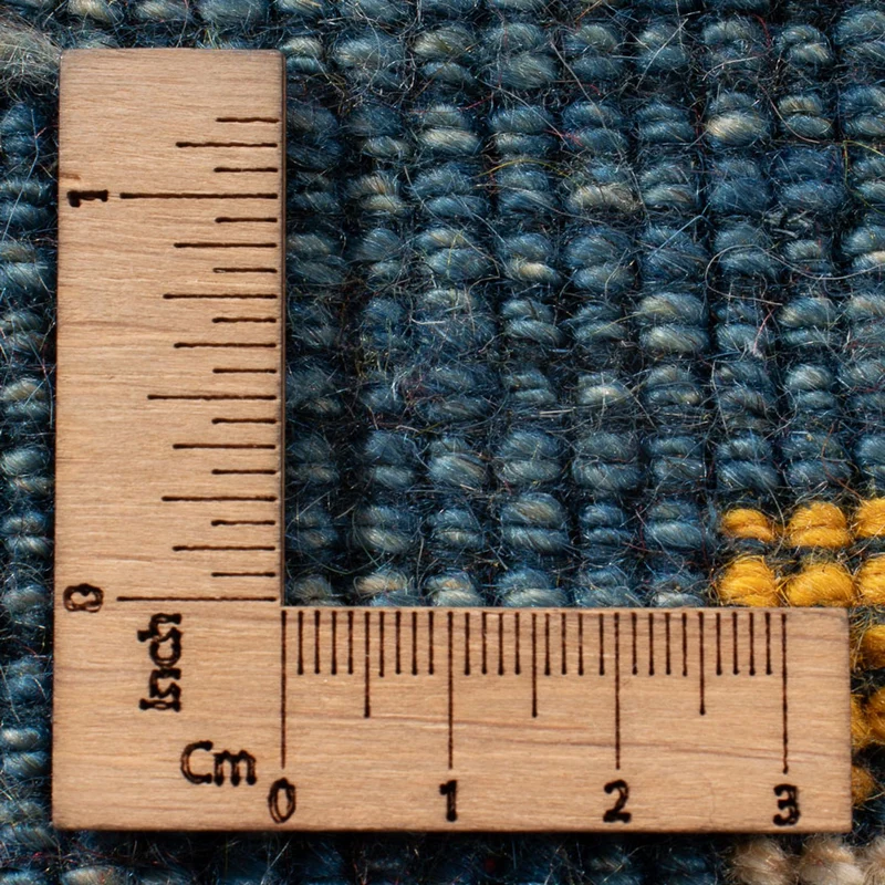 Gabbeh Persisch Teppich 40x60cm - Perserteppich Wollteppich - mehrfarbig