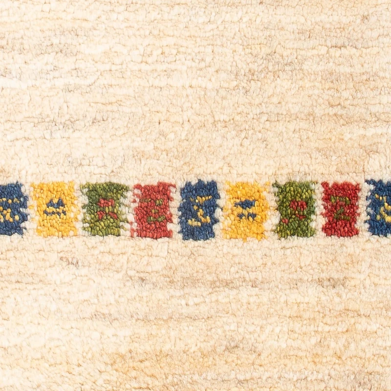 Gabbeh Persisch Teppich 40x60cm - Perserteppich Wollteppich - mehrfarbig