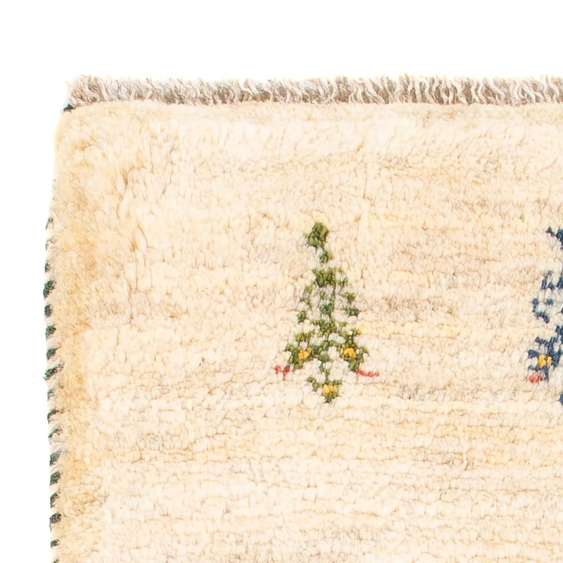 Gabbeh Persisch Teppich 40x60cm - Perserteppich Wollteppich - mehrfarbig