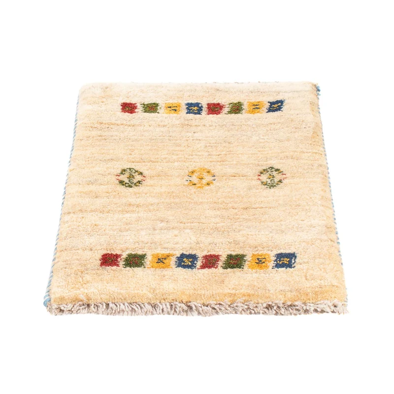 Gabbeh Persisch Teppich 40x60cm - Perserteppich Wollteppich - mehrfarbig