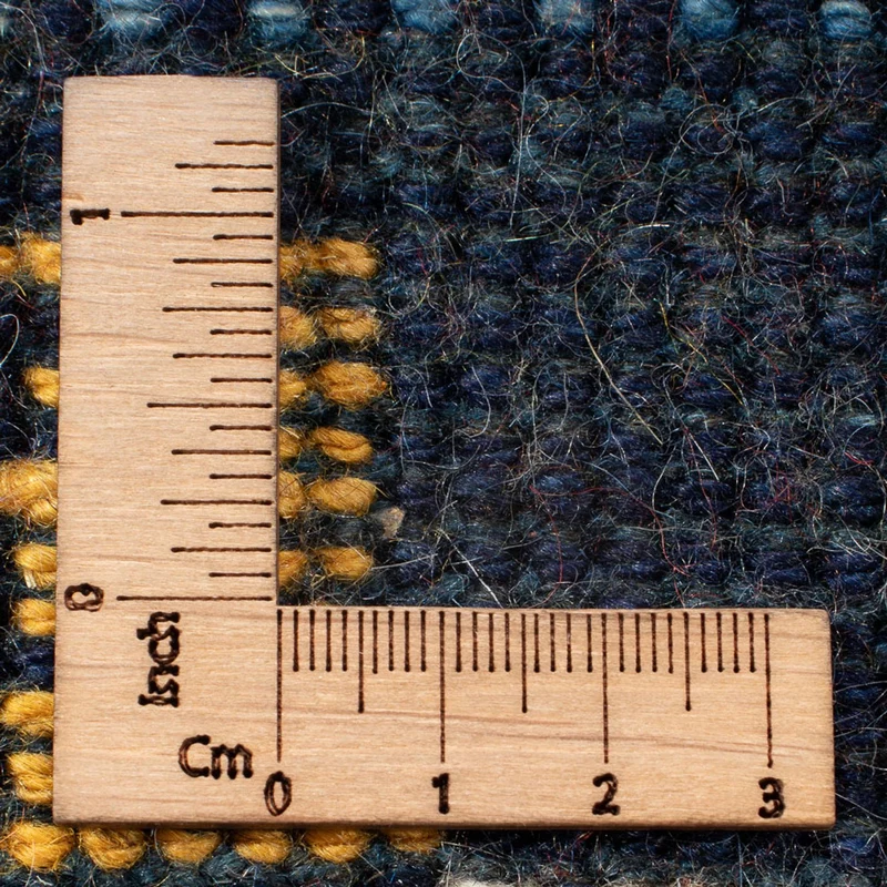 Gabbeh Persisch Teppich 40x60cm - Perserteppich Wollteppich - mehrfarbig
