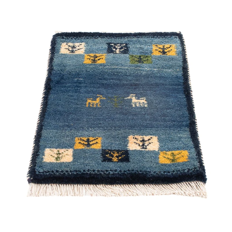 Gabbeh Teppich - Perser - 40 x 60 cm - mehrfarbig