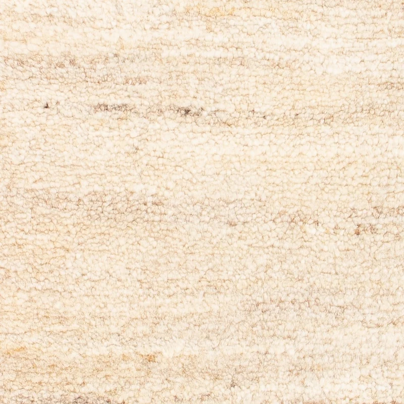 Gabbeh Persisch Teppich 40x60cm - Perserteppich Wollteppich - hellbeige