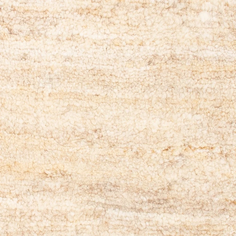 Gabbeh Persisch Teppich 40x60cm - Perserteppich Wollteppich - hellbeige