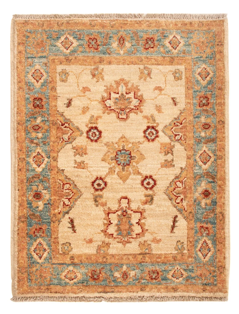 Ziegler Teppich 55x72cm - Orientteppich - beige