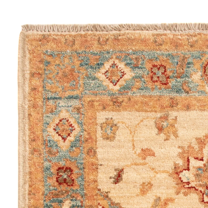 Ziegler Teppich 55x72cm - Orientteppich - beige