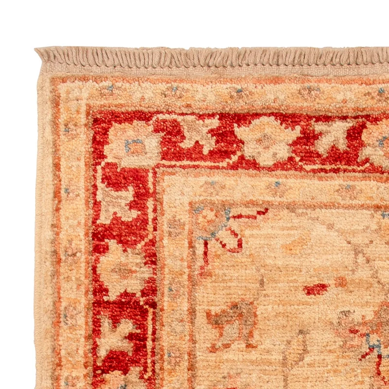 Ziegler Teppich 51x68cm - Orientteppich - beige