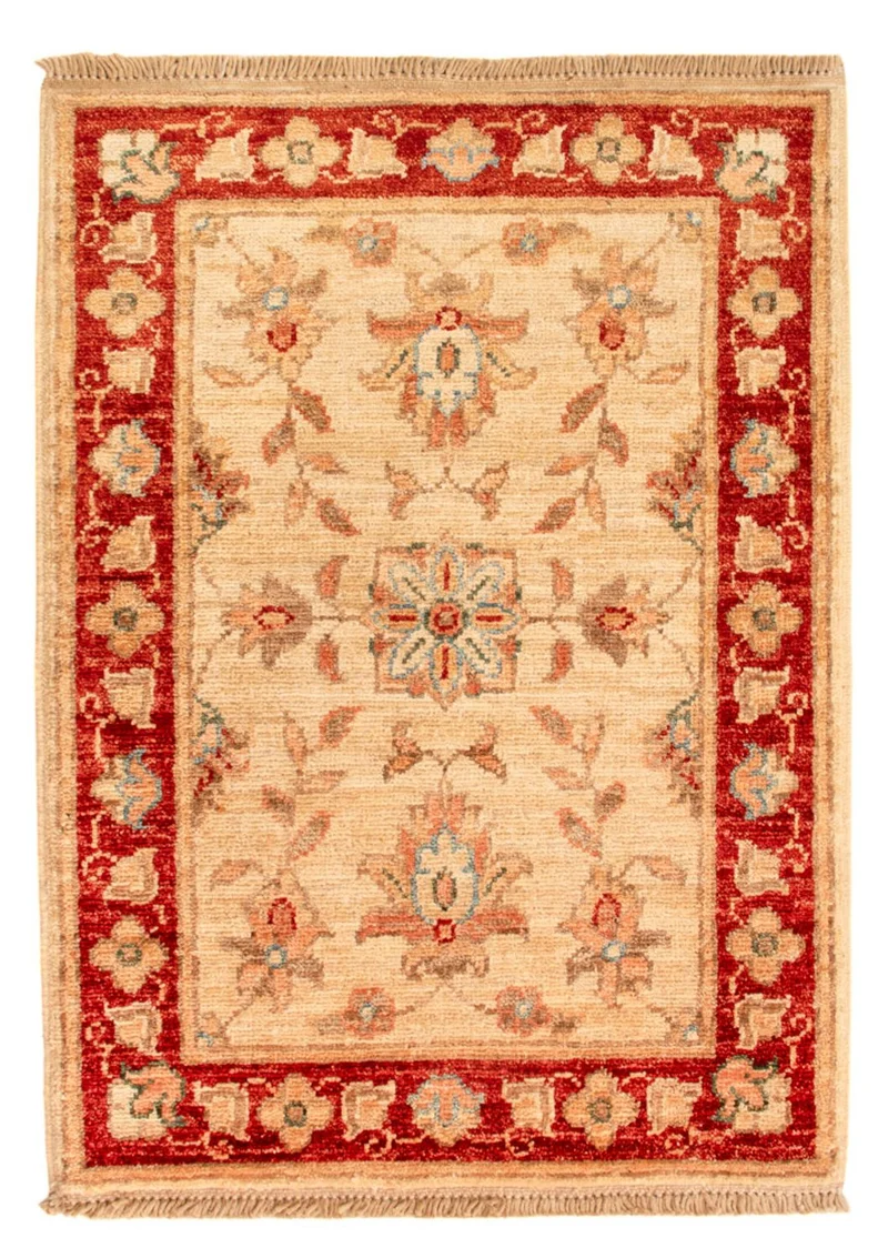 Ziegler Teppich 52x70cm - Orientteppich - beige