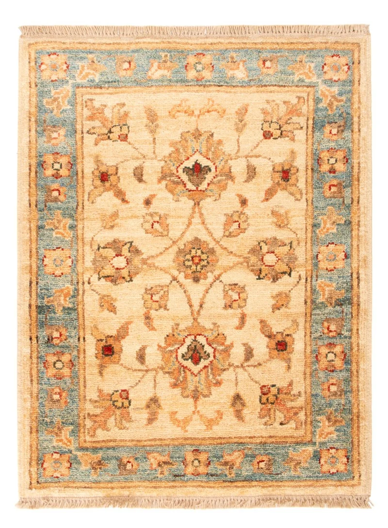 Ziegler Teppich 53x67cm - Orientteppich - beige