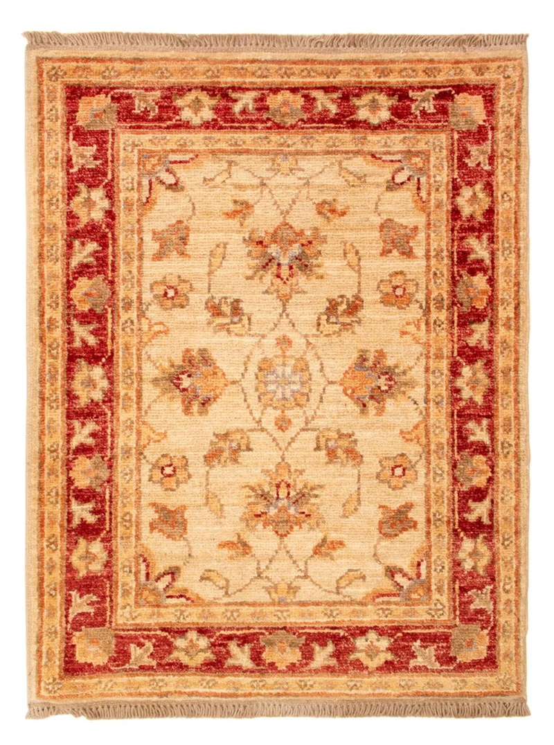 Ziegler Teppich 52x72cm - Orientteppich - beige