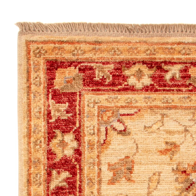 Ziegler Teppich 52x72cm - Orientteppich - beige