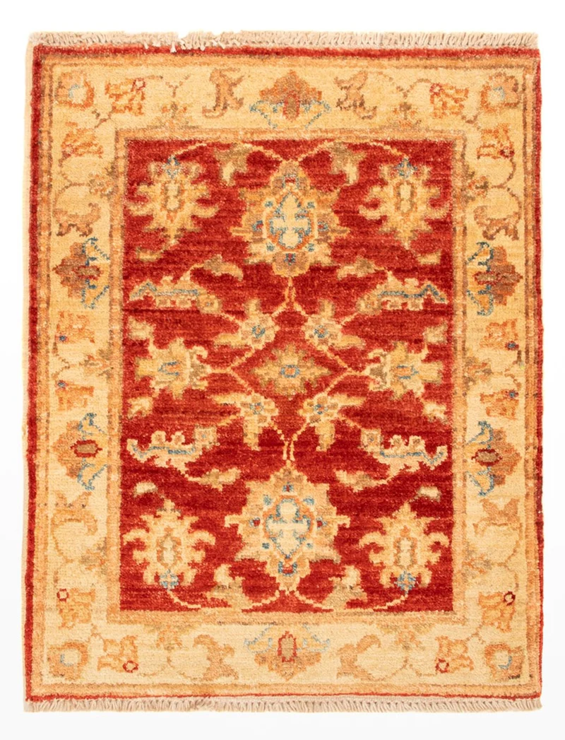 Ziegler Teppich 53x69cm - Orientteppich - rot