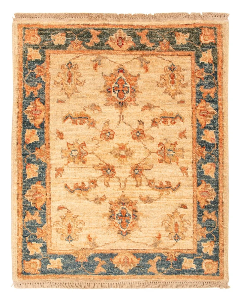 Ziegler Teppich 54x65cm - Orientteppich - beige