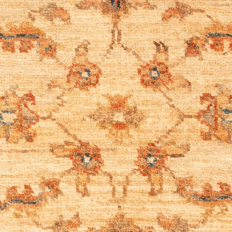 Ziegler Teppich 54x65cm - Orientteppich - beige