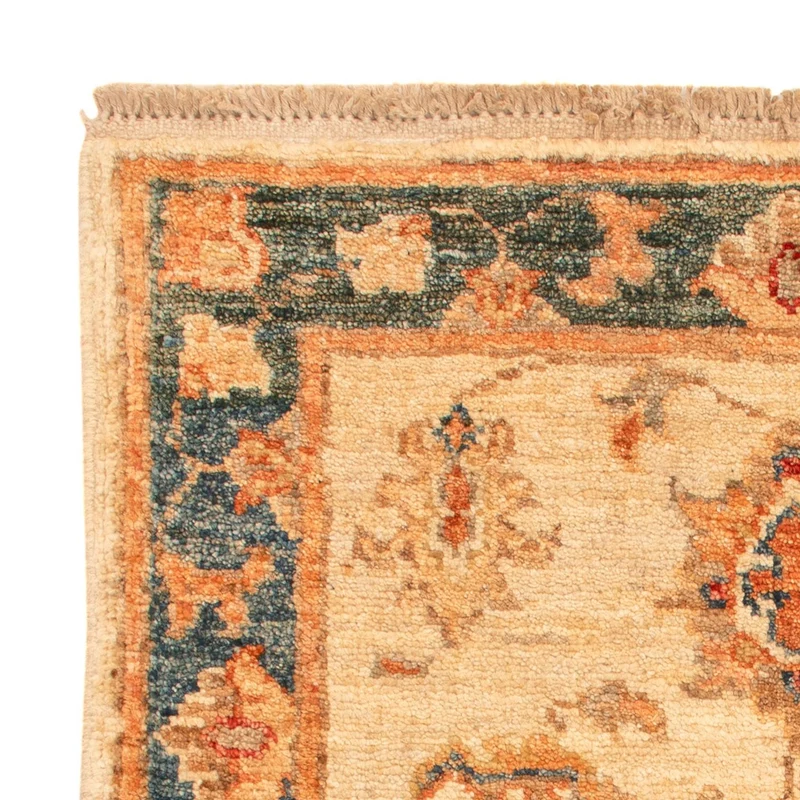 Ziegler Teppich 54x65cm - Orientteppich - beige