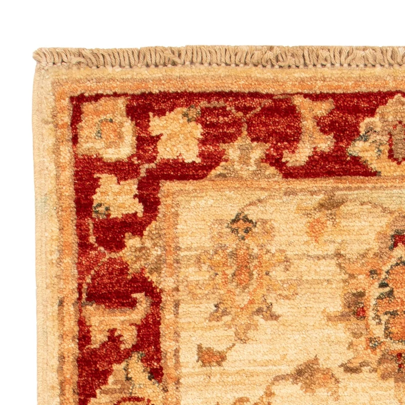 Ziegler Teppich 51x72cm - Orientteppich - beige