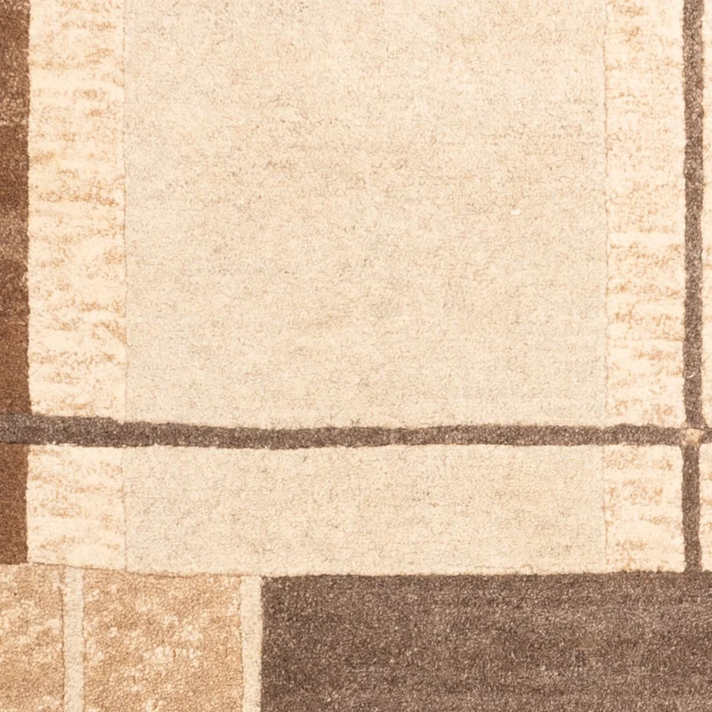 Nepal Teppich 90x160cm - Wollteppich - mehrfarbig