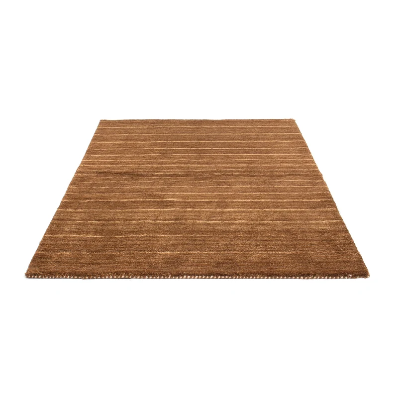 Wollteppich - 135 x 194 cm - braun