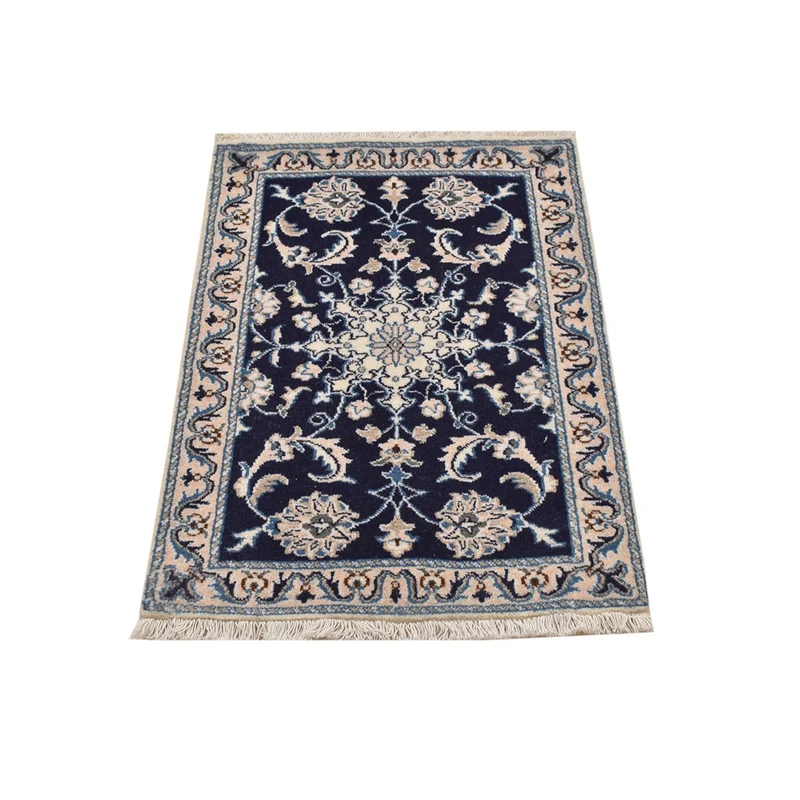 Nain - 12La Teppich 60x90cm - Perserteppich - dunkelblau