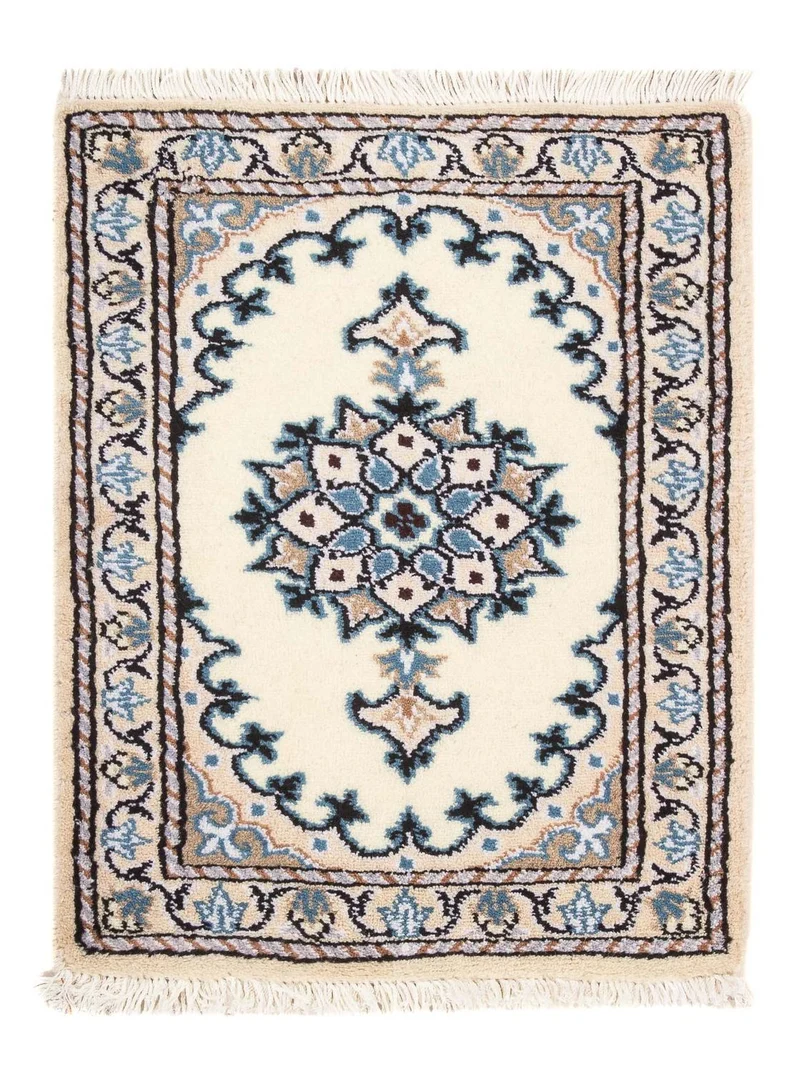 Nain - 12La Teppich 40x60cm - Perserteppich - creme