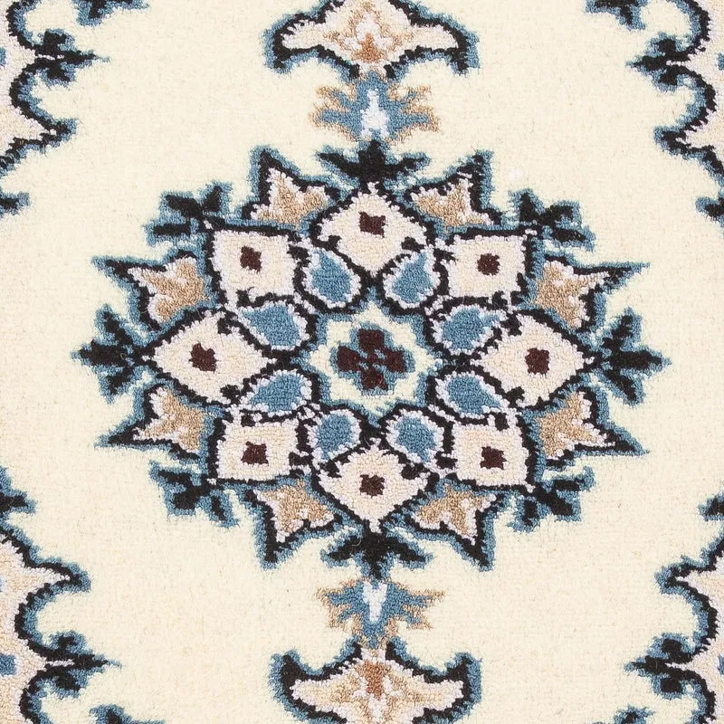 Nain - 12La Teppich 40x60cm - Perserteppich - creme