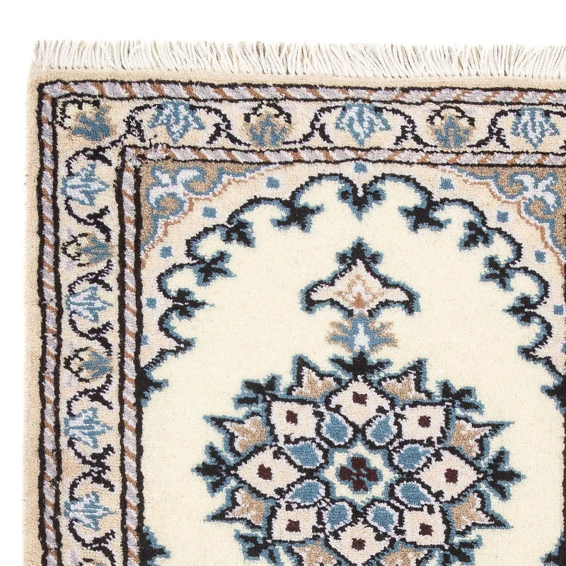 Nain - 12La Teppich 40x60cm - Perserteppich - creme